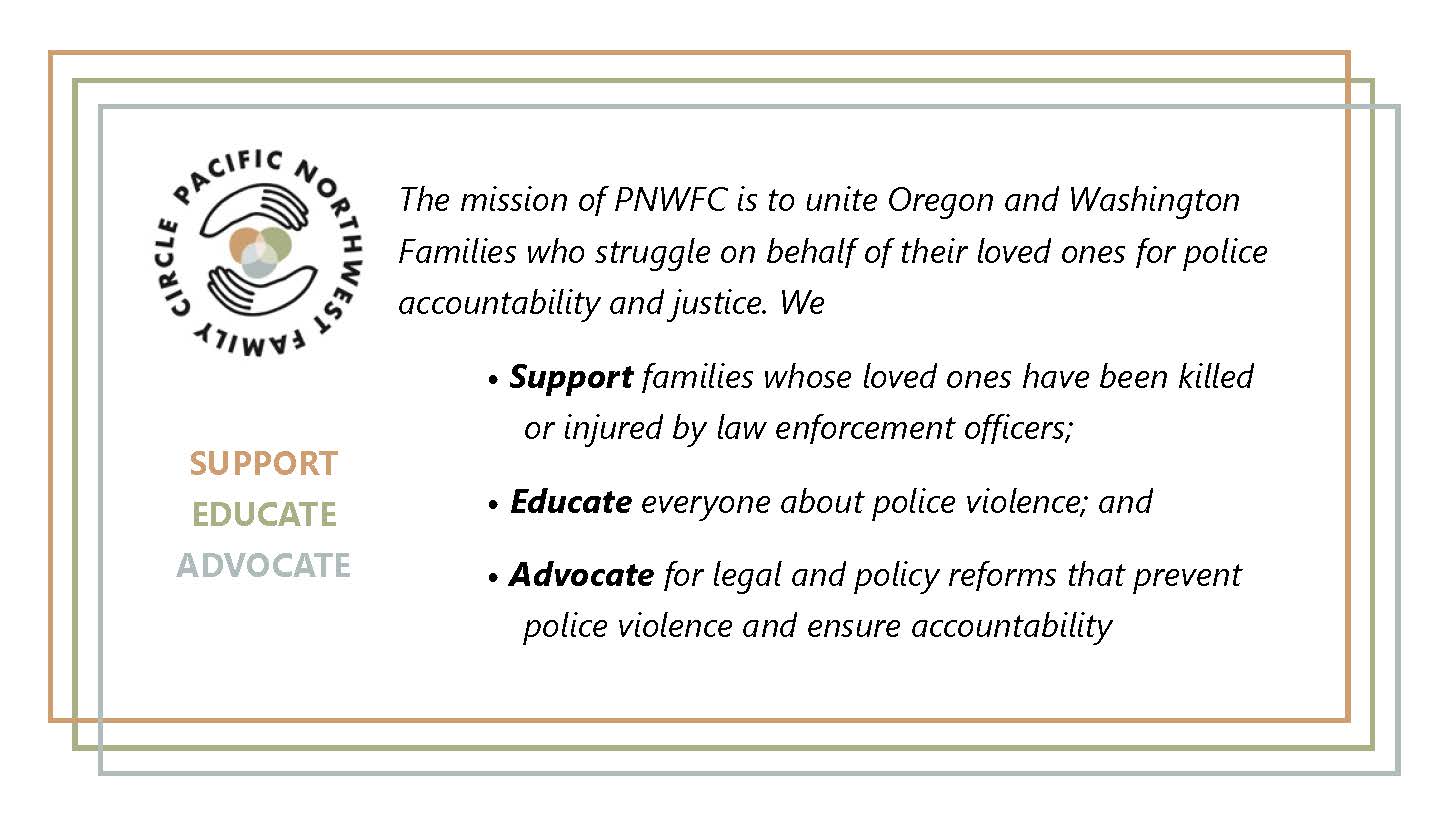 PNWFC Mission statement and banner